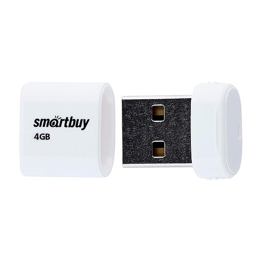 Smartbuy USB Drive 4GB LARA White (SB4GBLara-W) фото 1