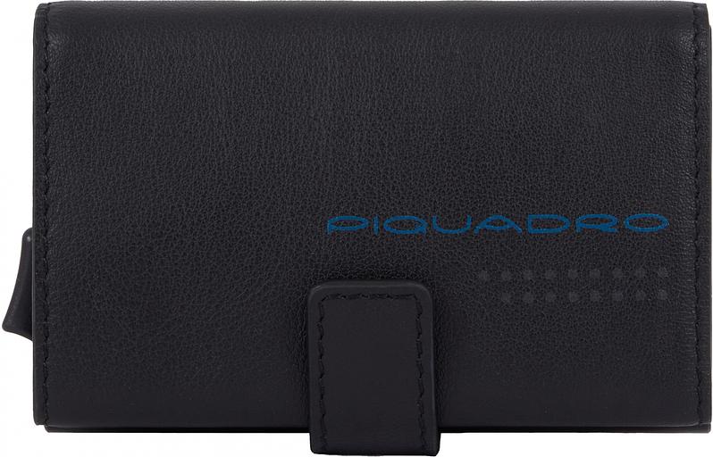 Чехол для кредитных карт Piquadro Urban PP5649UB00R/NGR черный/серый натур.кожа фото 1