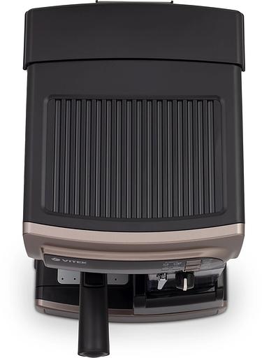 Кофеварка рожковая Vitek VT-1517 BN 1238Вт коричневый/черный фото 4