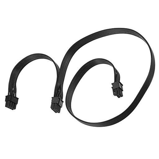 Кабель ITZR 6pin-2 x 6+2pin UL STANDARD 6 pin to 2 x 6+2 pin GPU power adapter splitter cable фото 1