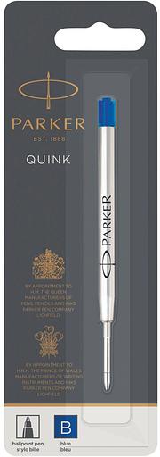 Стержень шариковый Parker Quink (1950365) B 1.2мм синие чернила блистер фото 1
