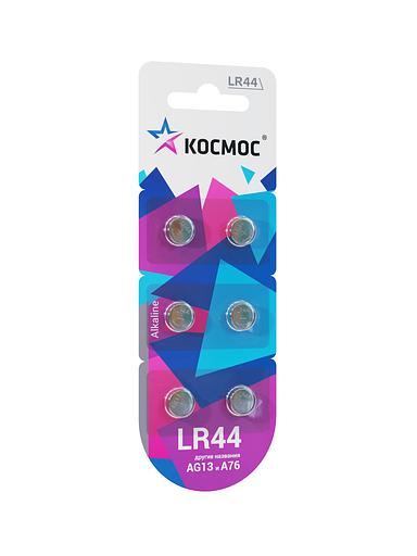 Батарейка G13 (L1154/LR44/A76/357) 1.5V Alkaline 6BL фото 1