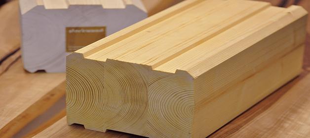 Клееный профилированный брус погонаж опт фото 1