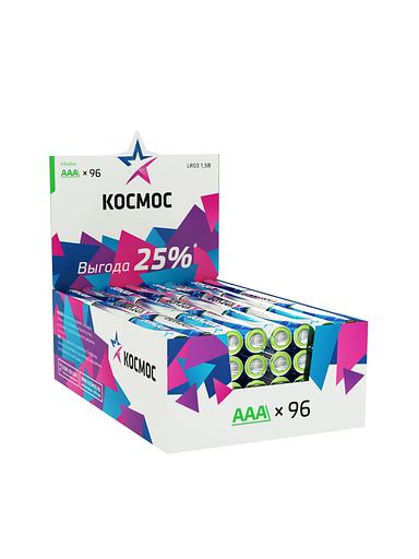 Батарейка LR03 AAA, Alkaline 1.5В, 96 шт/уп. фото 1