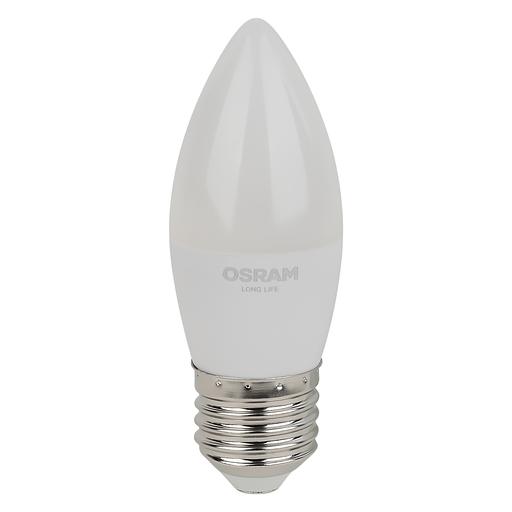 Лампа светодиодная LED 7Вт Е27 2700К 600Лм свеча 220В (замена 60Вт) OSRAM фото 2