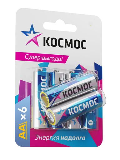Батарейка LR6 (AA) 1.5V Alkaline 6BL, фото 1