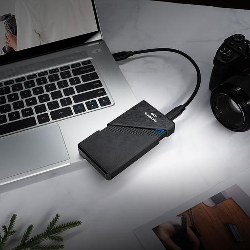 Накопитель SSD A-Data USB-C 4.0 2TB SE920-2TCBK SE920 2.5" черный фото 10