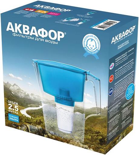 Кувшин Аквафор Ультра P87A5F коралловый 2.5л. фото 6