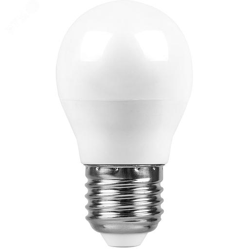 Лампа светодиодная LED 13вт Е27 белый матовый шар фото 1