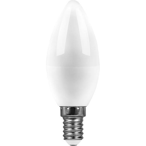 Лампа светодиодная LED 11вт E14 дневной матовая свеча фото 1