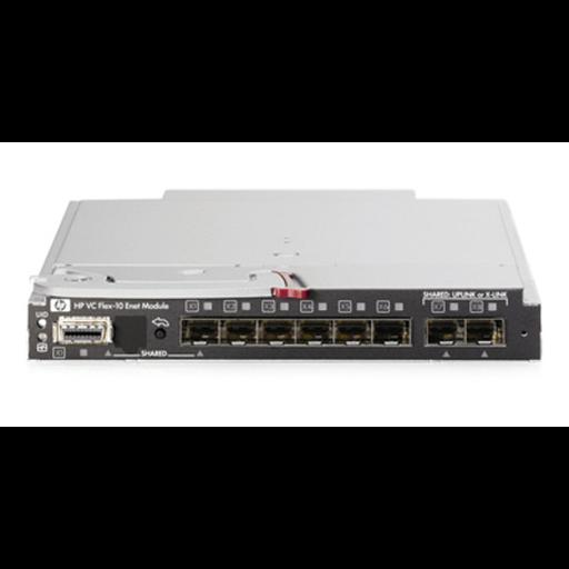 Коммутатор HP Virtual Connect Flex-10 10Gb Ethernet для BladeSystem c-Class фото 1