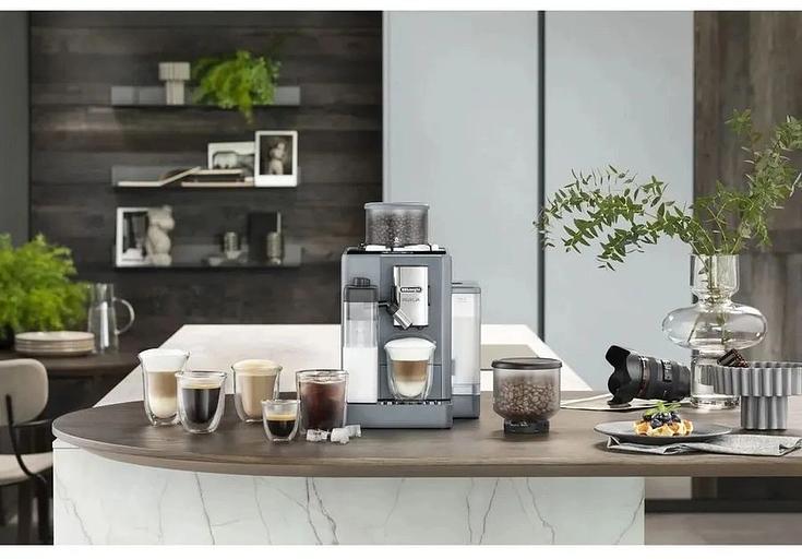 Кофемашина Delonghi EXAM440.55.G серый фото 6