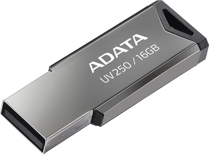 Флеш накопитель 16GB A-DATA UV250, USB 2.0, Черный фото 2