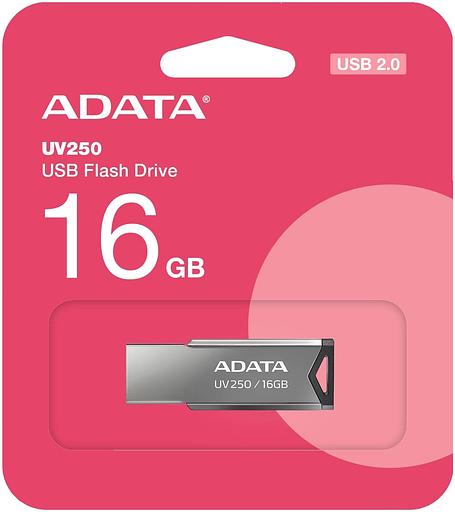 Флеш накопитель 16GB A-DATA UV250, USB 2.0, Черный фото 4