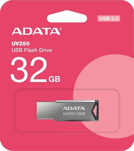 Флеш накопитель 32GB A-DATA UV250, USB 2.0, Черный фото 3
