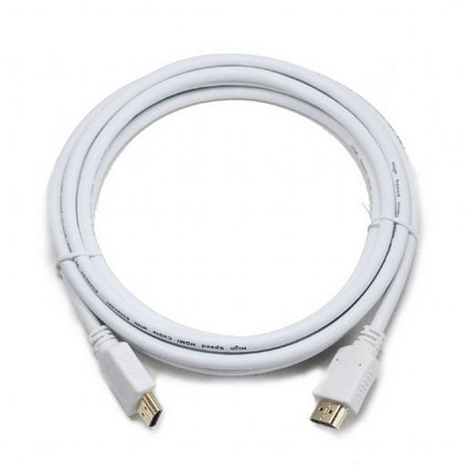 Кабель Cablexpert Кабель HDMI Cablexpert CC-HDMI4-W-6, 1.8м, v1.4, 19M/19M, белый, позол.разъемы, экран, пакет {100} фото 2