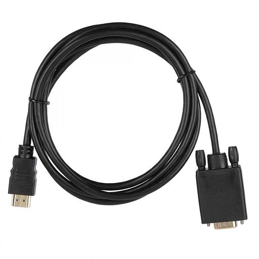 Кабель ACD Кабель ACD-DHVM1-18B |ACD-DHVM1-18B| HDMI 1.4, Golden Plated,19m/15m, HDMI-VGA Черный, 1.8м (742323) фото 1