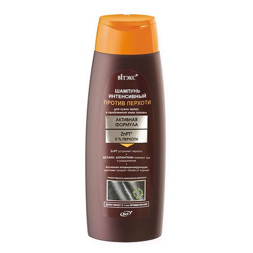 Витэкс шампунь интенсивный против перхоти для сухих волос и проблемной кожи головы 400мл фото 1