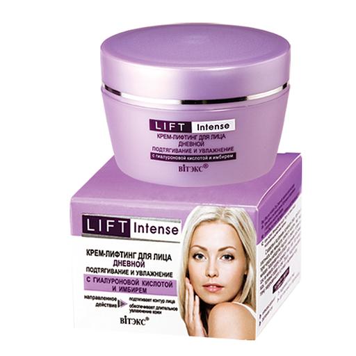 Витэкс крем – лифтинг дневной для лица подтягивание и увлажнение с гиалуроновой кислотой и имбирем 45мл фото 1