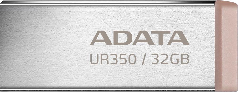 Флеш Диск A-Data 32GB UR350 UR350-32G-RSR/BG USB3.2 серебристый фото 1