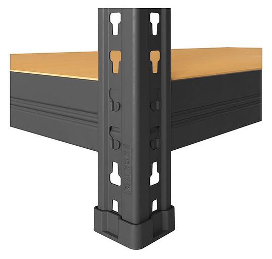 Стеллаж Практик SBL 180KD пол.:5 разборная 1803x1200x450мм антрацит (S24499375509) фото 3