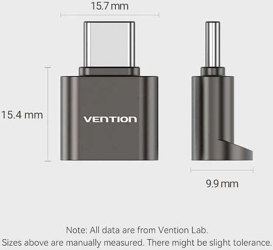 Картридер Vention OTG USB 2.0 CM / MicroSD - Серый Vention CLMH0 фото 2