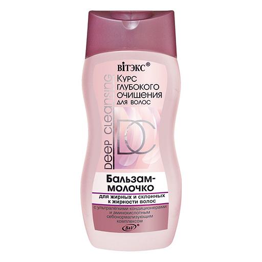 Витэкс бальзам-молочко для жирных и склонных к жирности волос с ультралегкими кондиционерами 300мл фото 1