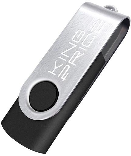 Флеш Диск KingPrice 64GB KPFD2 KPFD2A064ABK USB2.0 черный фото 2