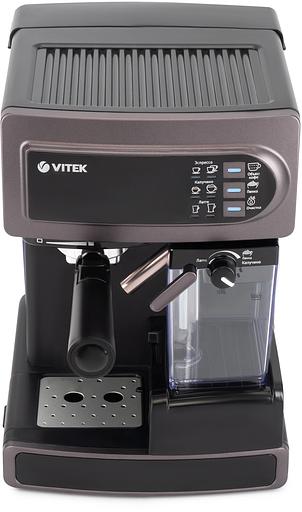 Кофеварка рожковая Vitek VT-1517 1238Вт фиолетовый фото 3