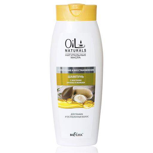 Белита шампунь с маслами арганы и жожоба укрепление и восстановление 430мл фото 1