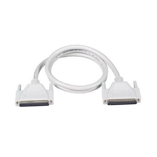 Кабель Advantech PCL-10125-3E Кабель с двойным экранированием, с 2-мя разъемами DB-25, 3м, ПВХ, номинальное напряжение до 15В Advantech Кабель для передачи электрического сигнала между узлами системы, Double-shielded cable with 25-pin D-sub connectors фото 1