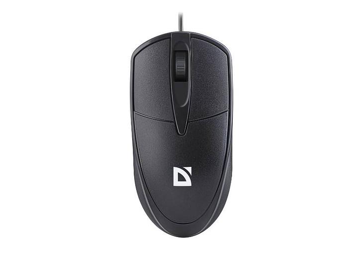 Defender Проводная оптическая мышь Trace MB-989, 3D,1,2м,1000dpi, чёрный. 5 фото 1
