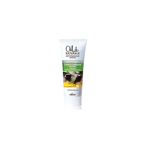 Белита скраб-гоммаж для лица олива и кост виногр делик очищ для всех 100мл фото 1