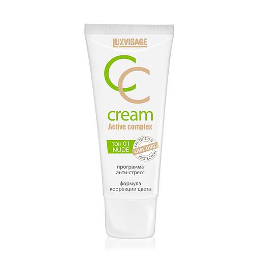 Lux visage крем тональный cc тон 01 nude фото 1