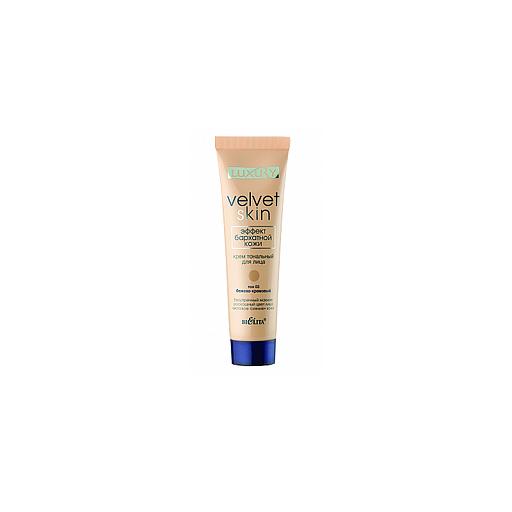 Белита крем тональный velvet skin эффект бархатной кожи т.03 бежево-кремовый 30 мл фото 1