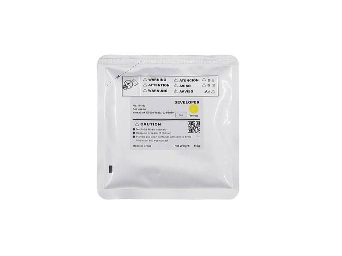 Девелопер для XEROX VersaLink C7000/C7020/C7025/7C030 Yellow (140г, 400000 стр.) CET фото 1