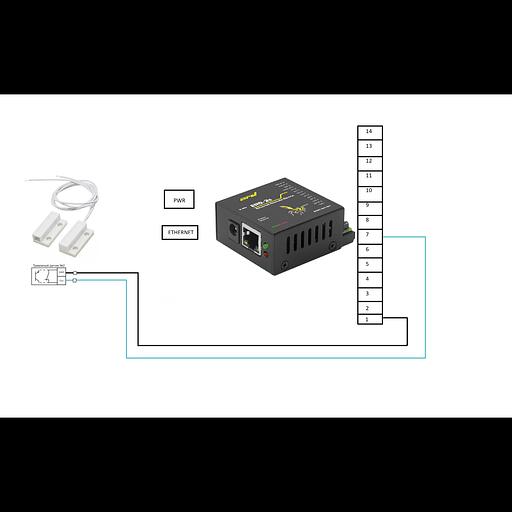 Извещатель охранный магнитоконтактный SNR-DS-01 фото 2