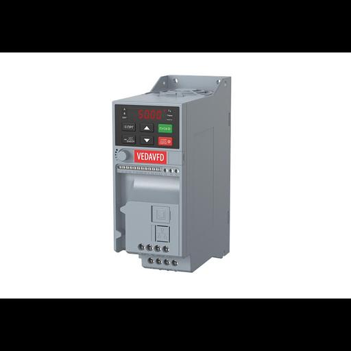 Преобразователь частоты VF-51-P1K5-0004-T4-E20-B-H вход. 380В выход. 1.5кВт выход. 4А VEDA ABA00006 фото 1
