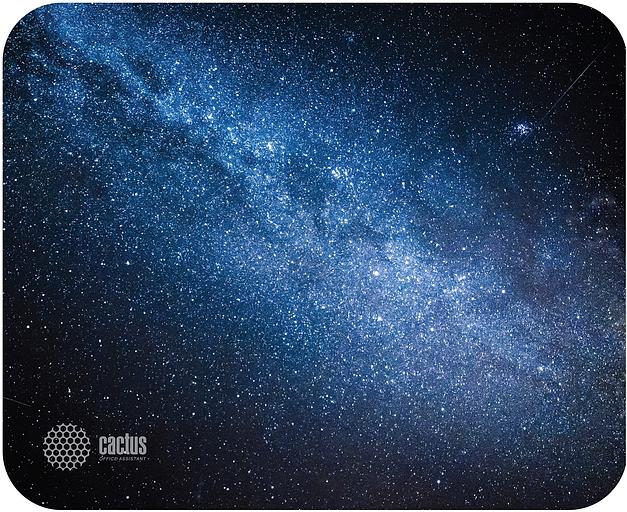 Коврик для мыши Cactus Milky Way 300x250x2мм (CS-MPС-P02M) фото 1