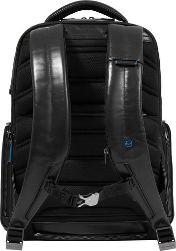 Рюкзак мужской Piquadro Blue Square CA6592B2BM/N черный кожа фото 3