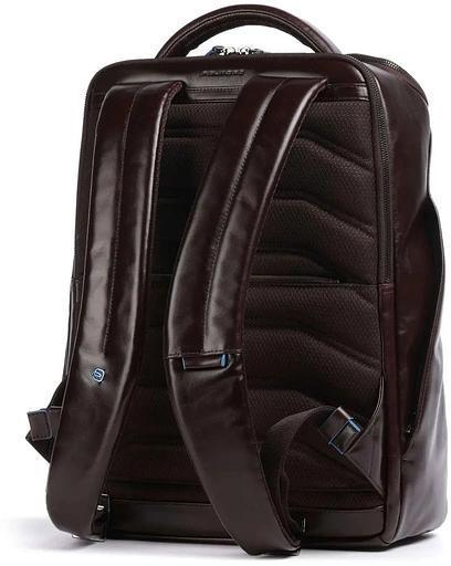 Рюкзак мужской Piquadro Blue Square CA6593B2/MO красное дерево фото 2