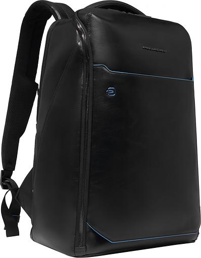 Рюкзак мужской Piquadro Blue Square CA6593B2/N черный кожа фото 2