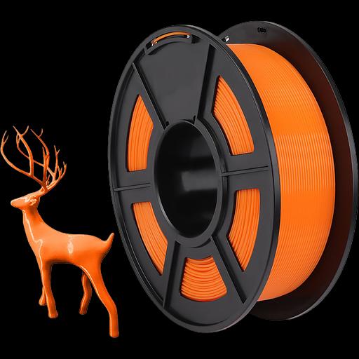 Филамент NVPRINT PLA Orange для 3D печати диаметр 1.75мм длина 330 метров масса 1 кг фото 1