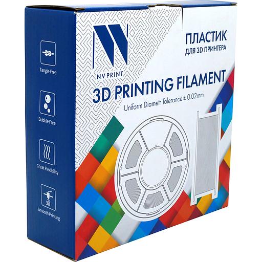 Филамент NVPRINT PLA Orange для 3D печати диаметр 1.75мм длина 330 метров масса 1 кг фото 3
