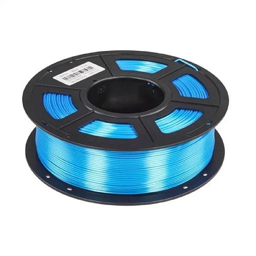 Филамент NVPRINT PLA+ Trasparent Blue для 3D печати диаметр 1.75мм длина 330 метров масса 1 кг фото 1