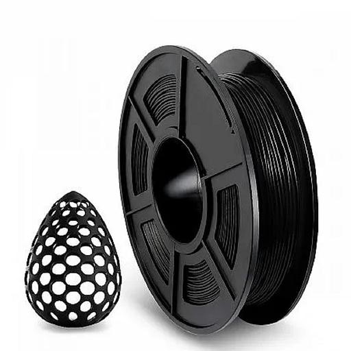 Филамент NVPRINT TPU Black для 3D печати диаметр 1.75мм длина 165 метров масса 0,5 кг фото 1