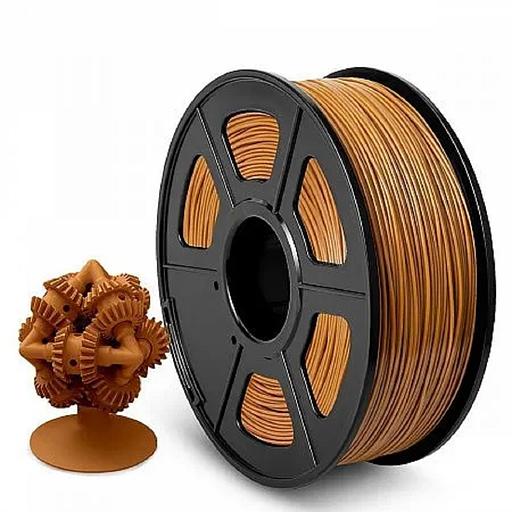 Филамент NVPRINT ABS Coffee для 3D печати диаметр 1.75мм длина 330 метров масса 1 кг фото 1
