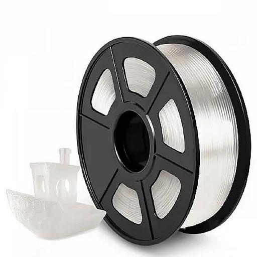 Филамент NVPRINT ABS Transparent для 3D печати диаметр 1.75мм длина 330 метров масса 1 кг фото 1