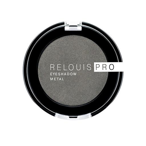Relouis tени для век eyeshadow metal 55 anthracite фото 1