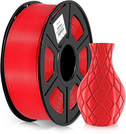 Пластик для принтера 3D Cactus CS-3D-PETG-1KG-RED PETG d1.75мм 1кг 1цв. фото 1